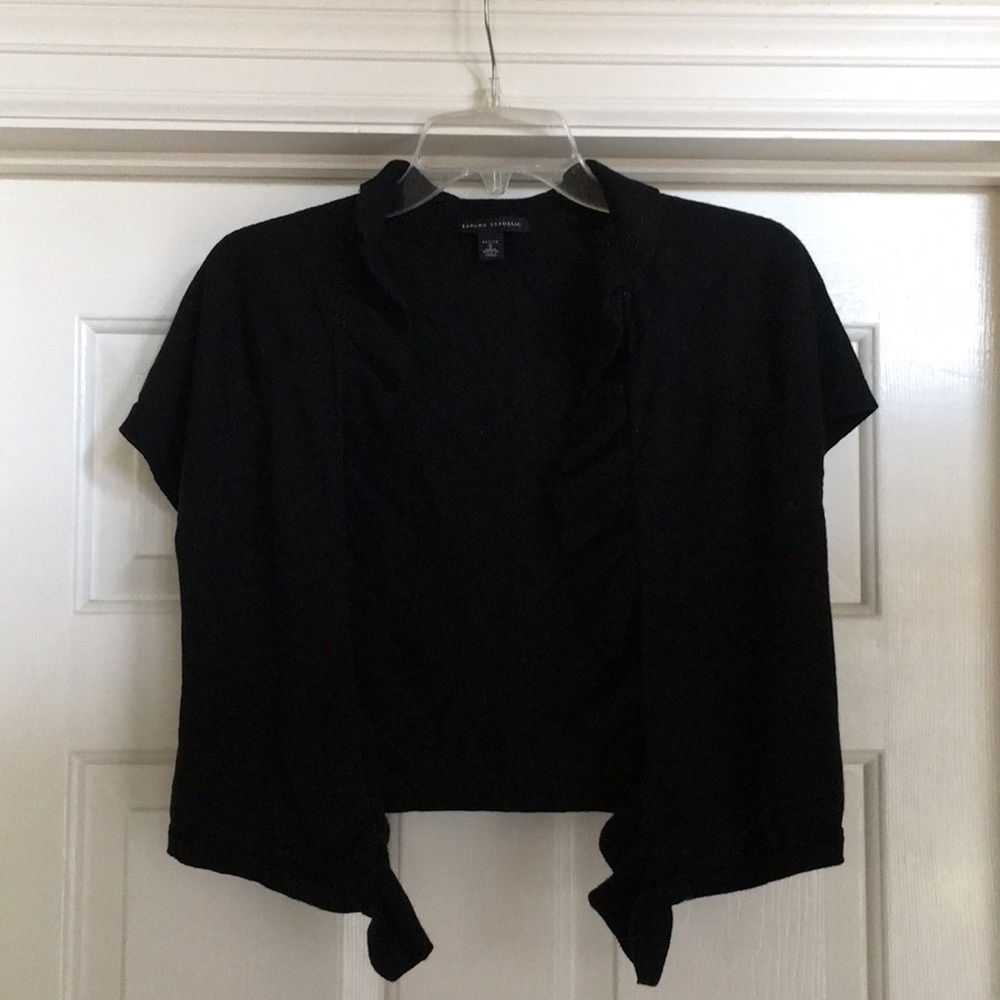 Banana Republic Black Shrug Sweater